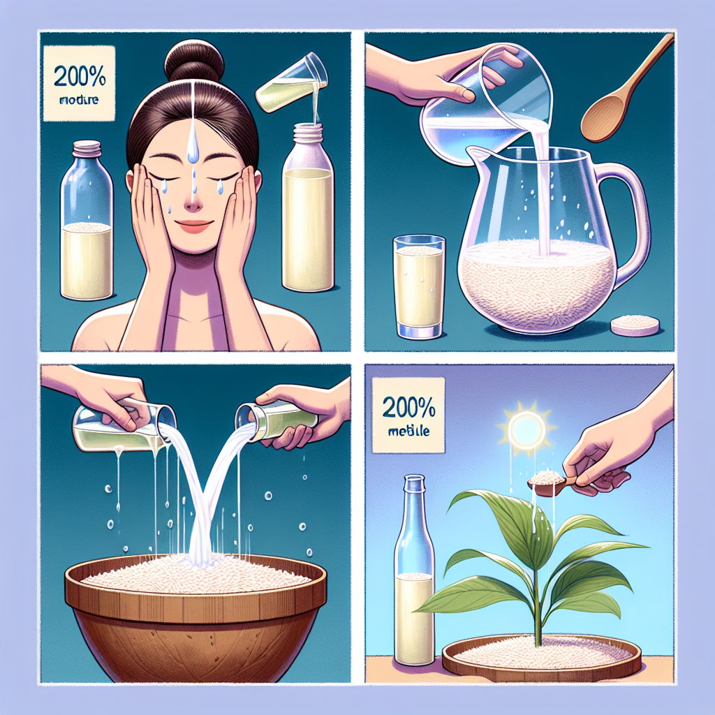 쌀뜨물 200% 활용하는 기발한 방법 4가지