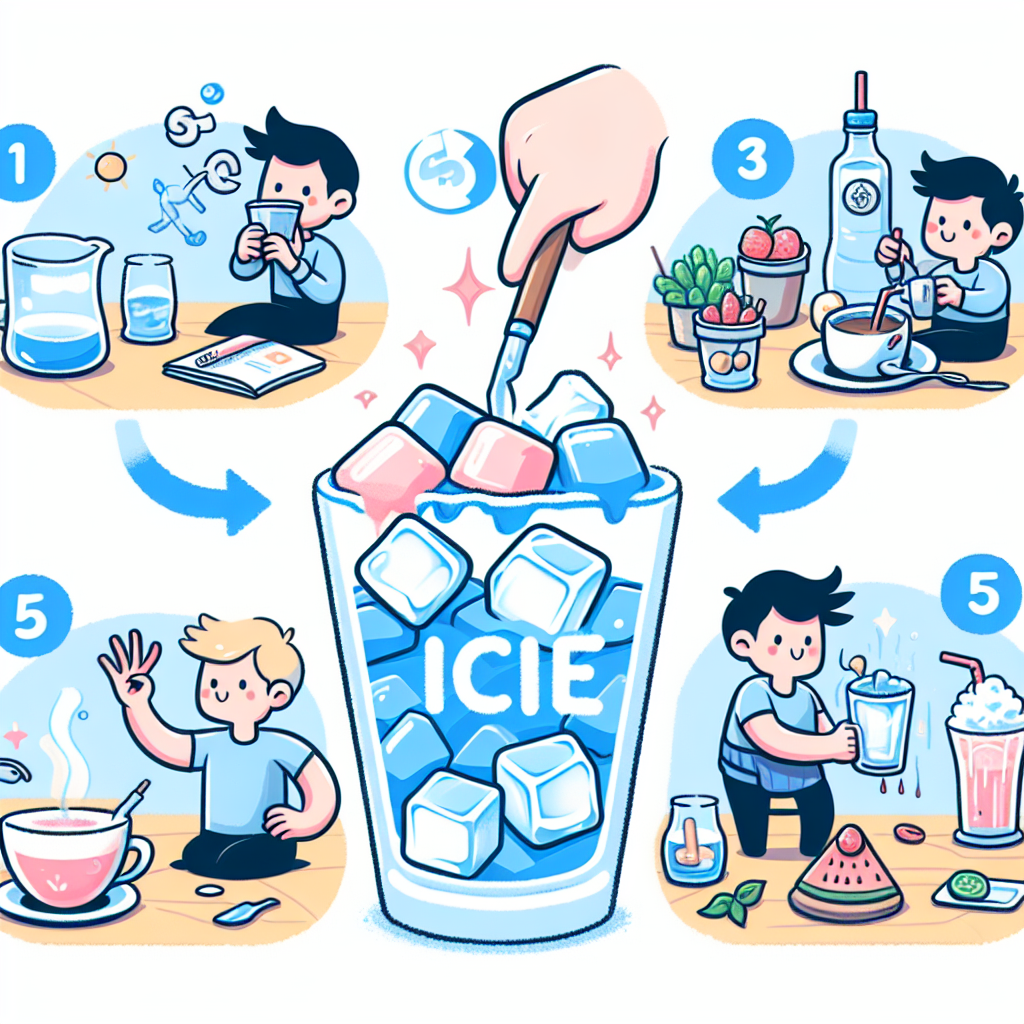 홈카페족 필수! 얼음 더 맛있게 얼리는 방법 5가지