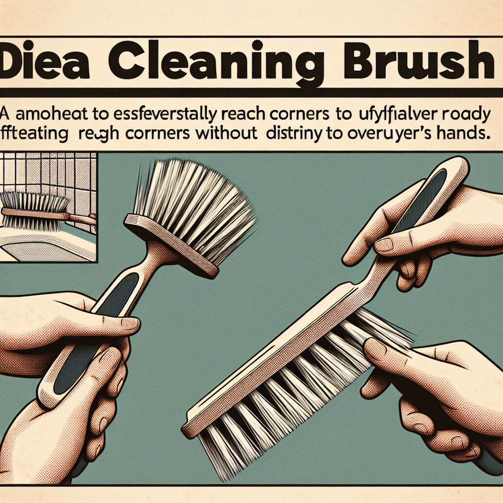 화장실 청소 솔 추천, 손 안 더럽히고 구석까지 청소 가능한 제품