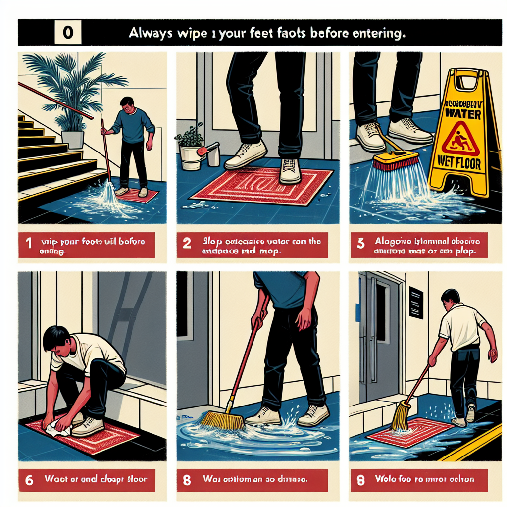 현관 바닥 물기 제거 팁, 미끄럼 사고 예방하는 안전 습관 현관 바닥 물기 제거 팁, 미끄럼 사고 예방하는 안전 습관