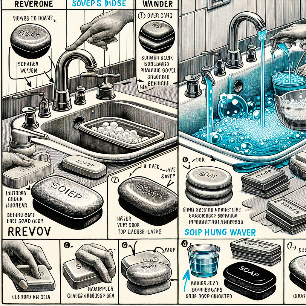 욕실 비누곽 관리법, 물기 고이지 않게 배치하는 요령 욕실 비누곽 관리법, 물기 고이지 않게 배치하는 요령