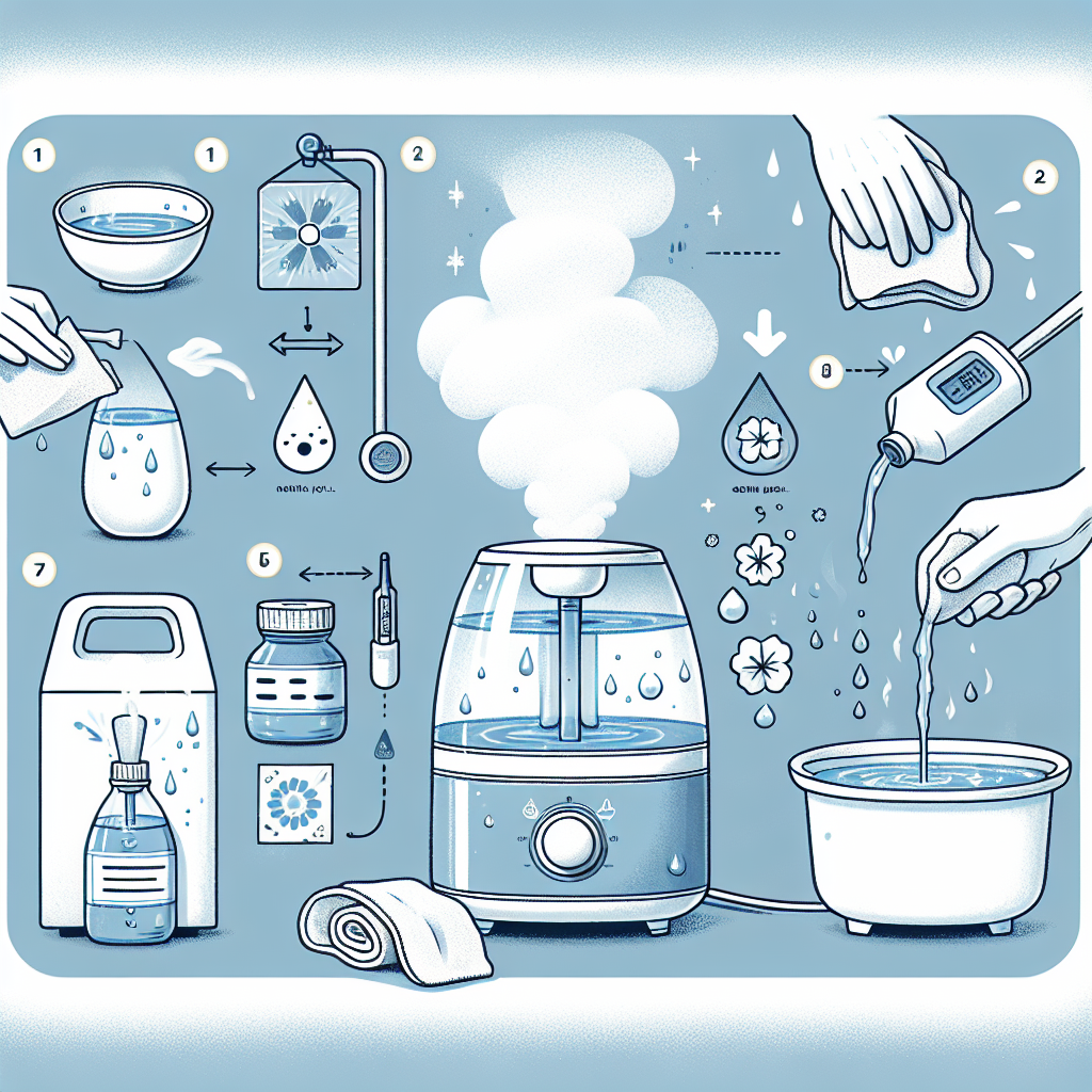 가열식 가습기 청소법, 물때 쌓이지 않는 관리 루틴