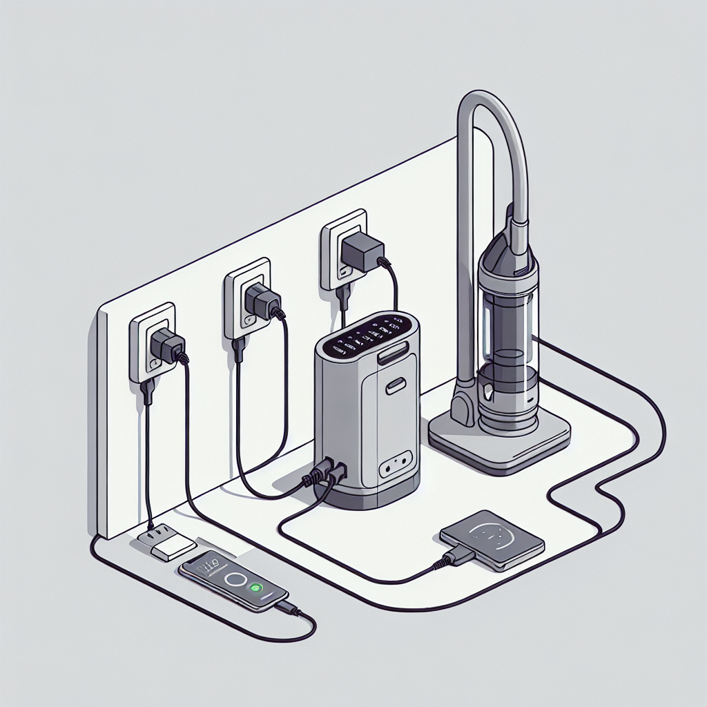 청소기 충전 스테이션 정리, 선 없는 깔끔한 공간 만드는 법