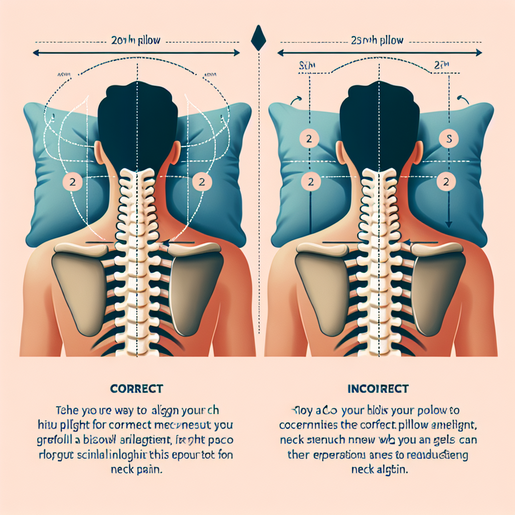 베개 높이 맞추는 법, 목 통증 줄어드는 각도가 따로 있는 이유
