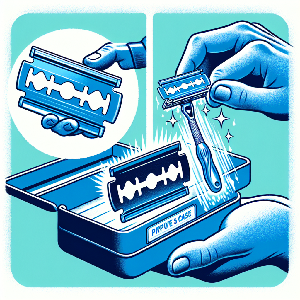 면도날 보관, 수명 2배 늘어나는 습관 면도날 보관, 수명 2배 늘어나는 습관