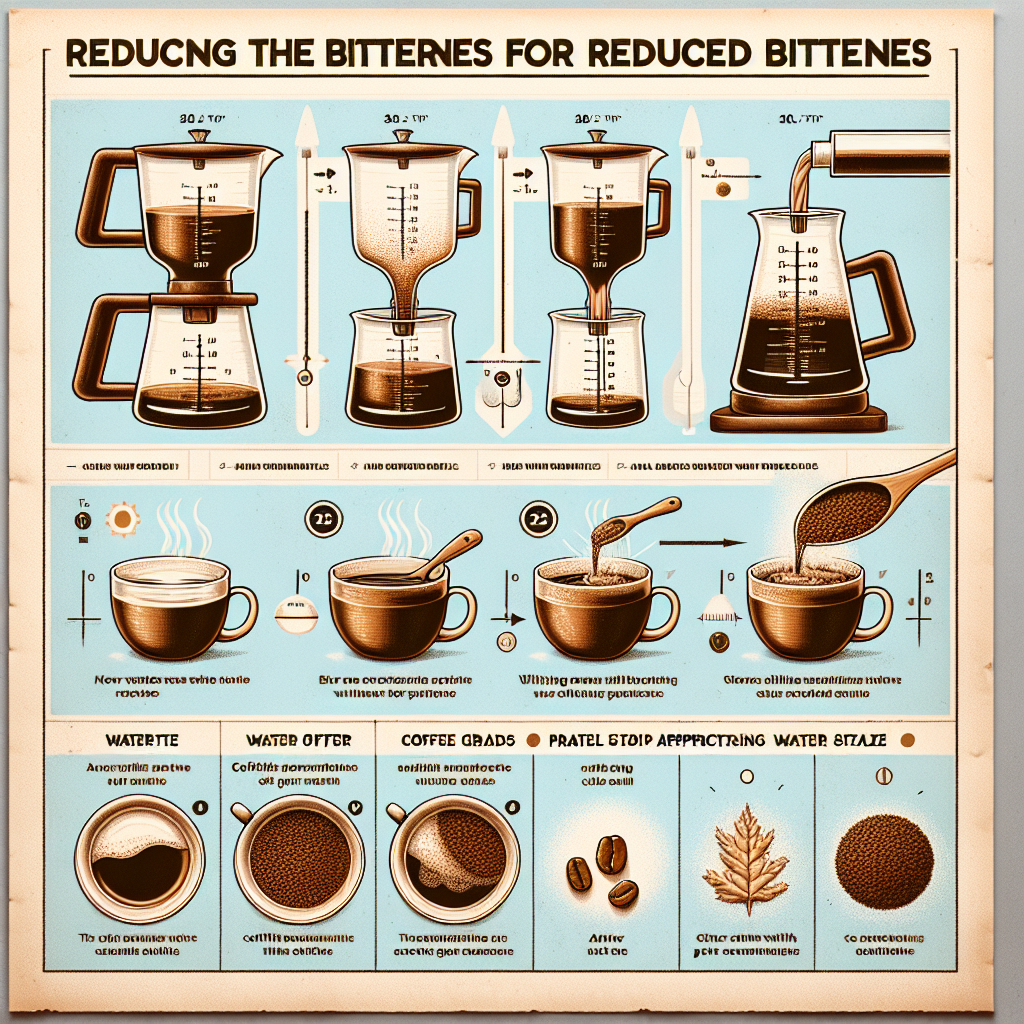 커피 쓴맛 줄이는 법, 물 온도 차이가 만드는 결과