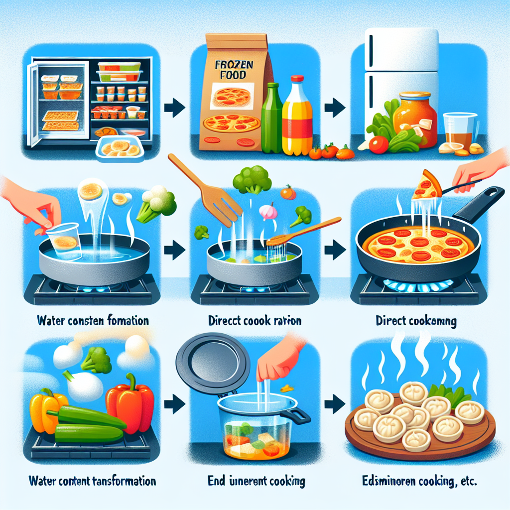 냉동식품 조리, 바로 조리하면 맛 떨어지는 이유 냉동식품 조리, 바로 조리하면 맛 떨어지는 이유