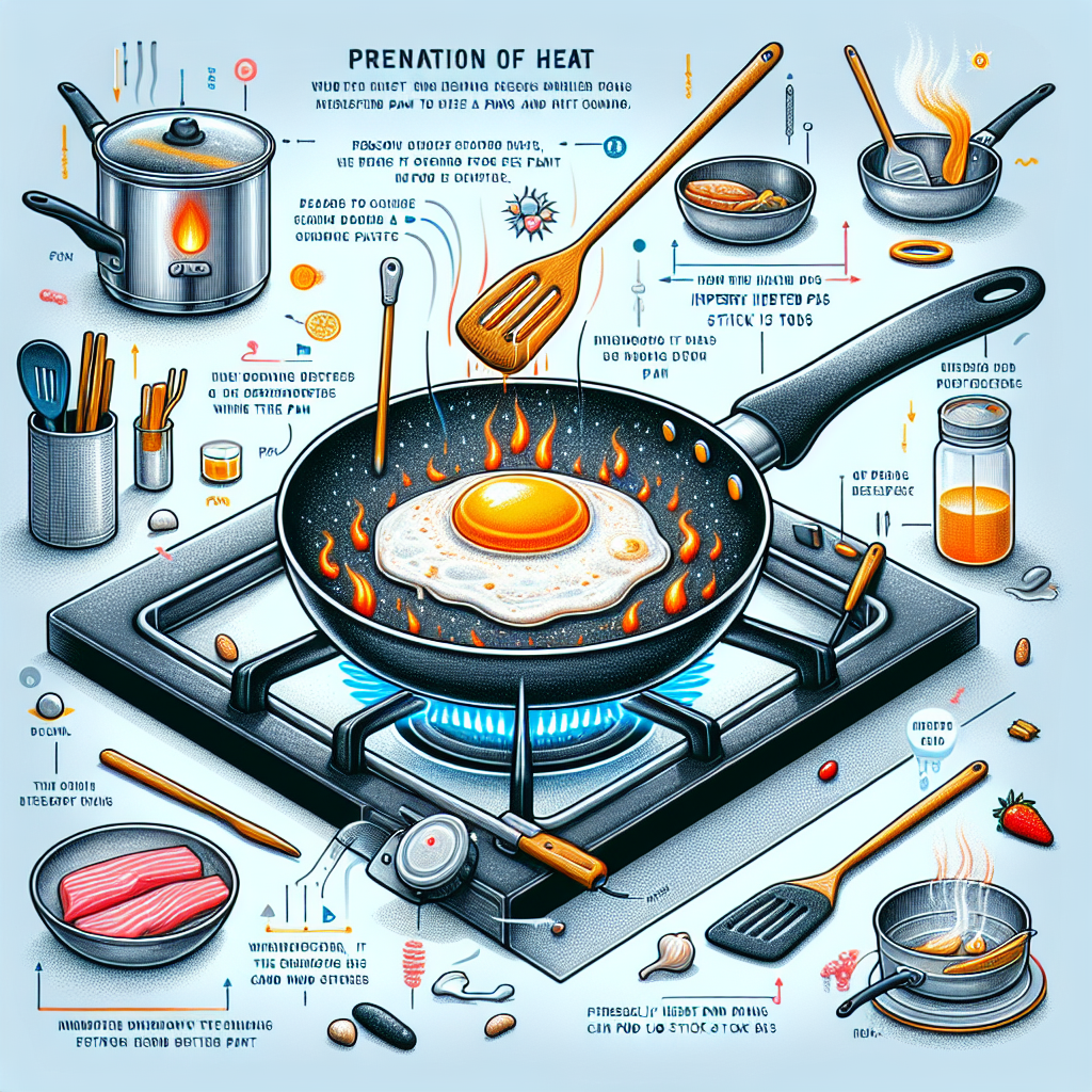 후라이팬 예열 타이밍, 음식 눌어붙는 원인 후라이팬 예열 타이밍, 음식 눌어붙는 원인